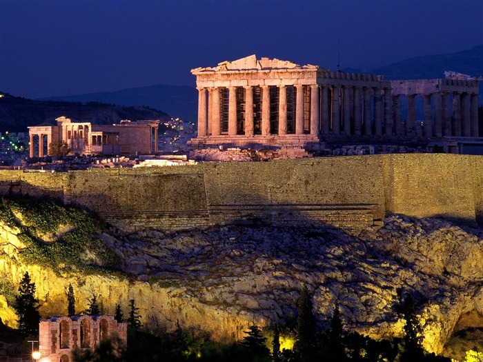 El Acropolis Greece-Photography Wallpaper seleccionó la cuarta serie Vistas:13058