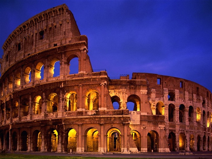 El Colosseum Rome Italy-Photography Wallpaper seleccionó la cuarta serie Vistas:21187