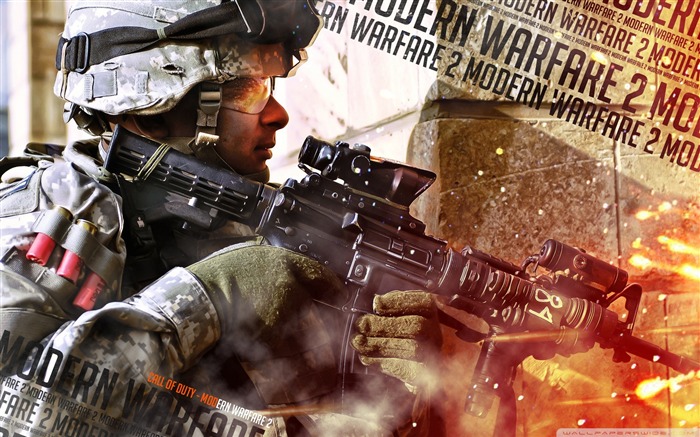 appelez of Duty Modern Warfare 3 HD du jeu papier peint Vues:20060