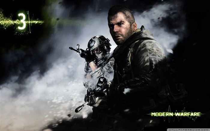 appelez of Duty Modern Warfare 3 HD du jeu papier peint Vues:11696