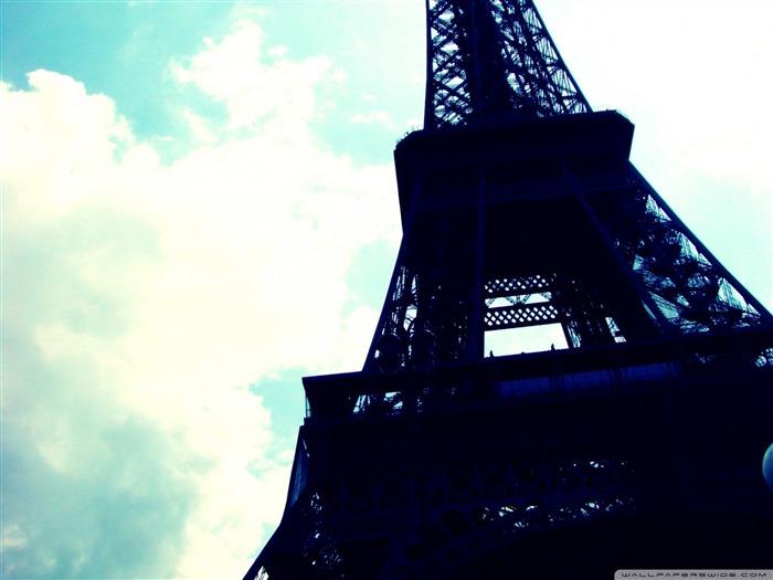 tour eiffel-Du bâtiment décoration Papier peint paysage Vues:13488