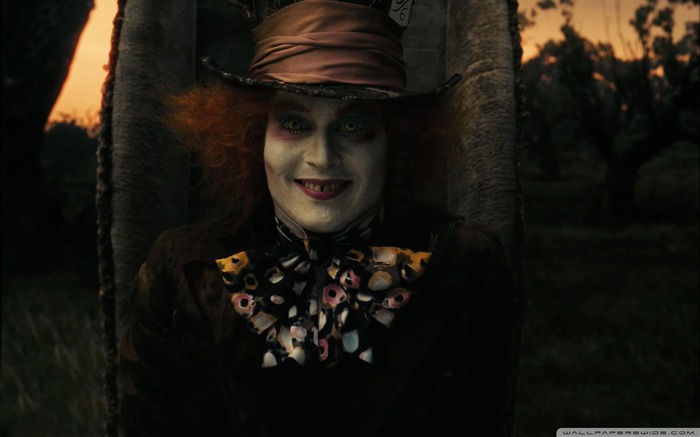 Hatter louco - Alice in Wonderland Movie HD Wallpaper 04 Visualizações:23950