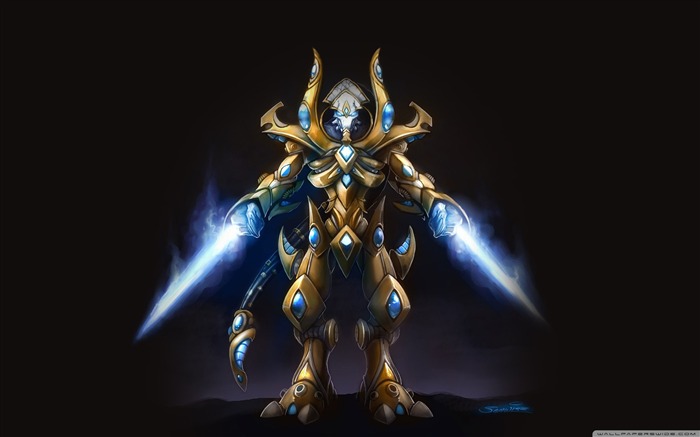 Protoss Zealot-StarCraft Desktop Fond d'écran Vues:27597