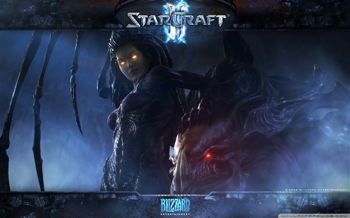 Sarah Kerrigan reine des lames-StarCraft Desktop Fond d'écran Vues:17837