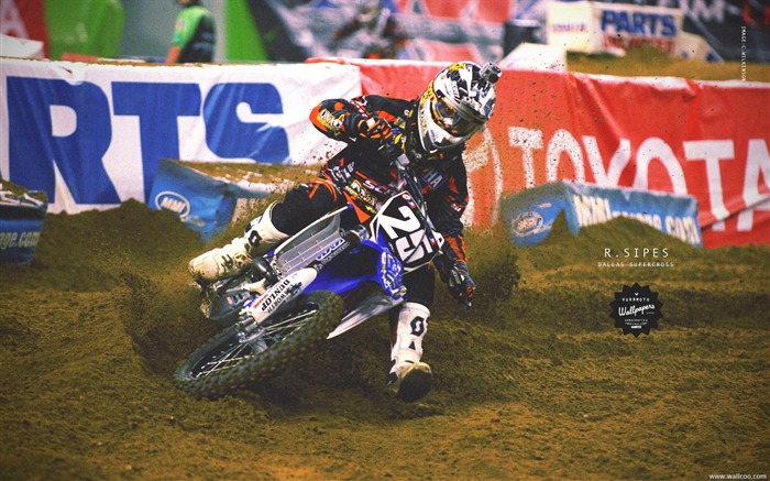 2011 estaciones Supercross Dallas-conductor Ryan Sipes Vistas:8706