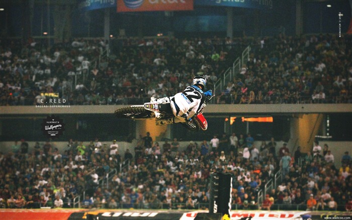 2011 estaciones de Supercross Dallas-conductores Chad Reed Vistas:8918