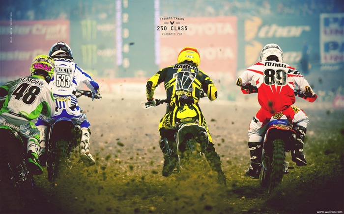 2011 Supercross Toronto-conductores 250 Grupo Vistas:9370