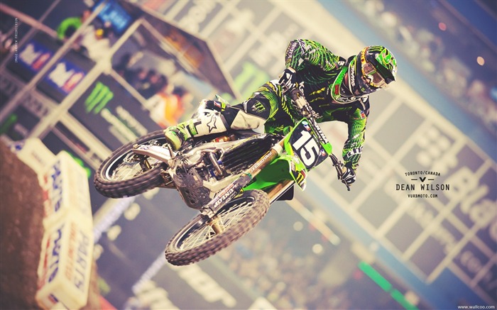 2011 Supercross Toronto-jinetes Dean Wilson Vistas:10297