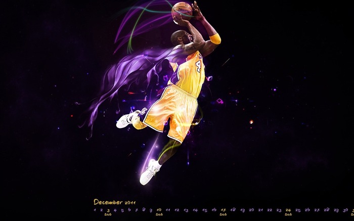 バスケットボールkobe-2011年12月-カレンダー壁紙画像集 ブラウズ:21252