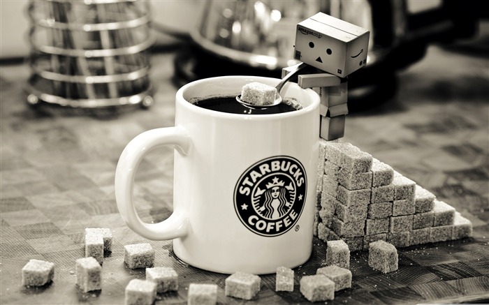 Danbo starbucks-Carton com o filme Danbo Wallpaper Visualizações:48559