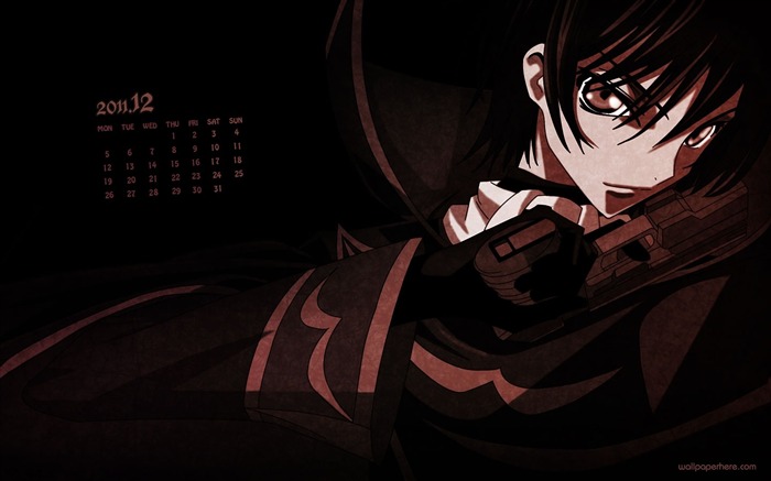 Lelouch-Décembre 2011-Desktop Calendar Fonds d'écran Vues:8269