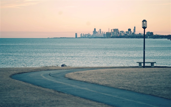 New York City skyline-La photographie de paysage urbain wallpaper Vues:26391