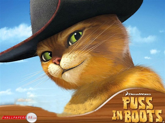 Puss in Boots-Anime Movie Desktop Wallpapers 10 Visualizações:13785