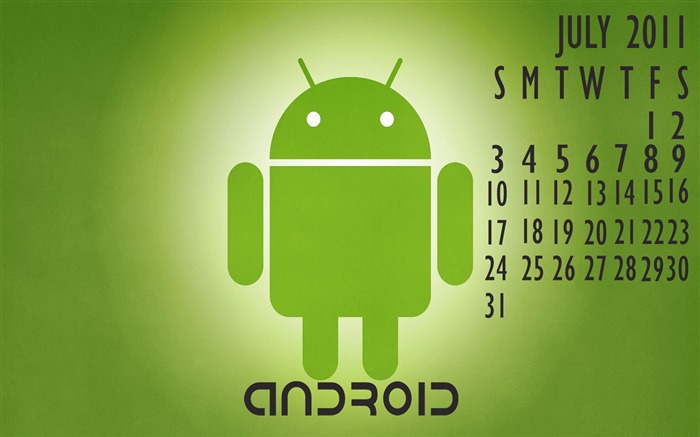 Android agenda-Android logo de la robotique de bureau Fonds d'écran Vues:12923