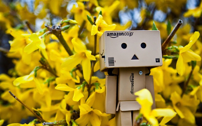 Primavera de danbo - Carton com as pessoas do filme Danbo Wallpaper Visualizações:18106