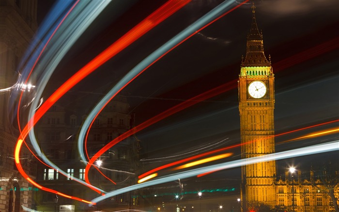 Angleterre Londres Big Ben-La photographie de paysage urbain wallpaper Vues:17356