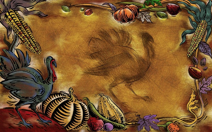 food-Thanksgiving day wallpaper illustration design Views:10805 Date:2011/11/23 7:22:26