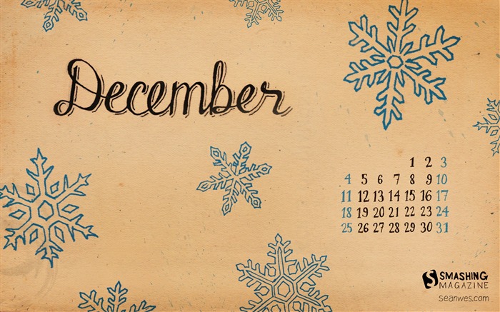 hand drawn-December 2011-Calendar Wallpaper Views:10235 Date:2011/11/30 23:54:33