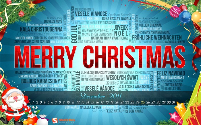 international christmas-December 2011-Calendar Wallpaper Views:9183 Date:2011/11/30 23:57:02