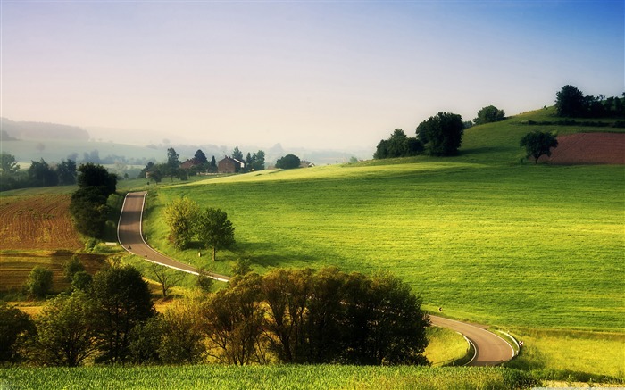 paysage rural-Nature Fonds d'écran Vues:23709