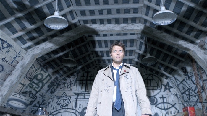 ange Castiel-Supernatural-HD Image de bureau Vues:66066