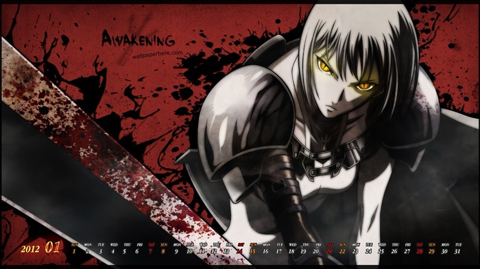 Awakening-January 2012 calendar desktop themes wallpaper Views:8896 Date:2011/12/30 23:41:20