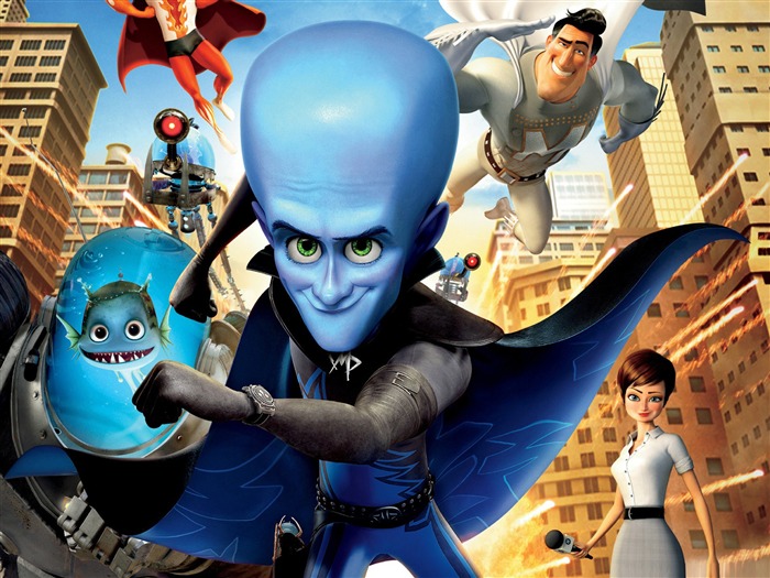 Megamind-卡通動畫電影選定的壁紙 查看次數:21826