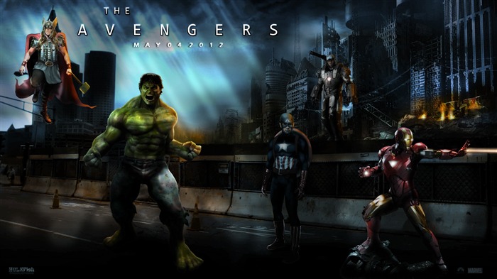 The Avengers 2012 HD Movie Desktop Wallpaper 01 Views:37391 Date:2011/12/5 3:03:57