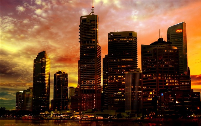 Australie Ville-Wallpaper photographie de paysage urbain Vues:26109