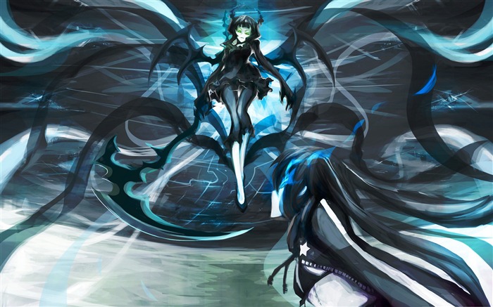 Black Rock Shooter-Cartoon caractères Fond d'écran HD Vues:42094