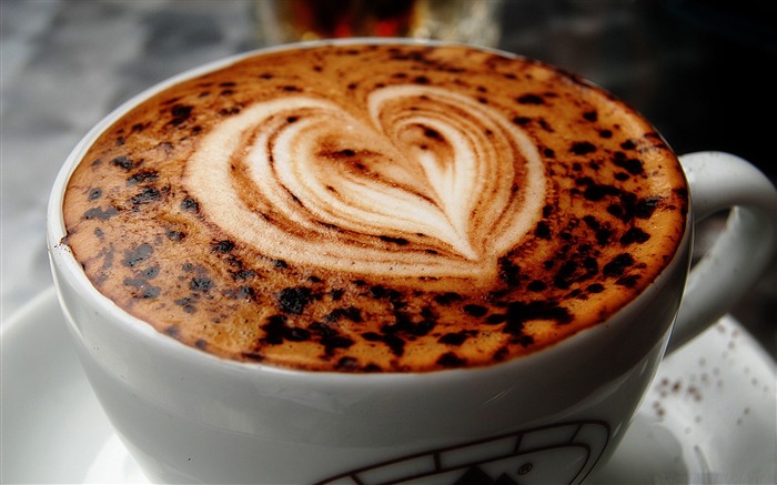 coffee heart-love theme desktop picture Views:13090 Date:2011/12/26 22:59:55