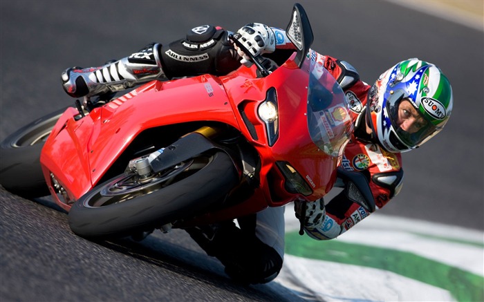 ducati 1198 superbike 02-Motorcycle racing fondo de pantalla Vistas:13145