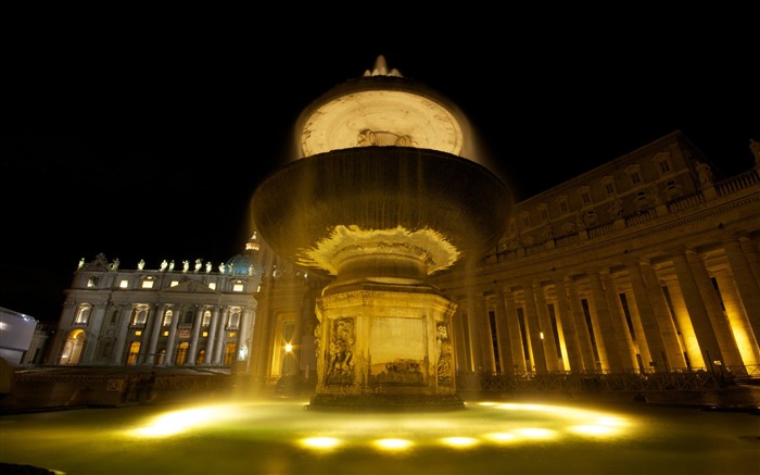 fuente roma-Italia fotografía de paisajes Escritorio Vistas:13691