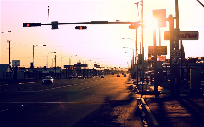 autoroute Unis-Wallpaper photographie de paysage urbain Vues:17274