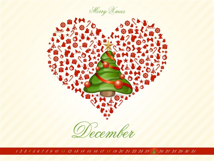 merry xmas-December 2011-Calendar Wallpaper Views:8151 Date:2011/12/1 0:01:43