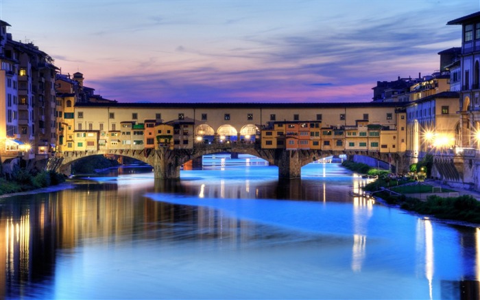 Ponte Vecchio-Itália Paisagem Fotografia Desktop Visualizações:20992