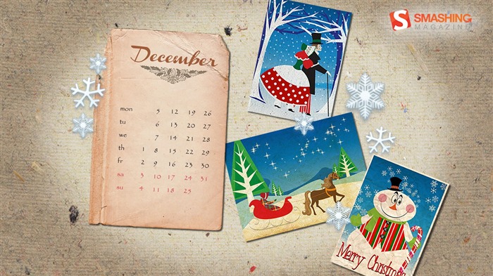 retro christmas-December 2011-Calendar Wallpaper Views:7445 Date:2011/12/1 0:08:46