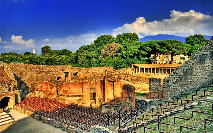 ruinas hdr-Italia fotografía de paisajes Escritorio Vistas:16719