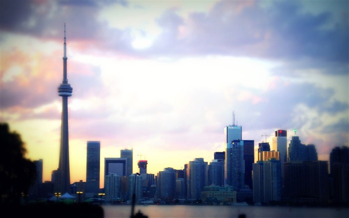 toronto city-the city landscape photography wallpaper Views:9885 Date:2011/12/18 14:39:03