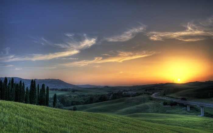 fotografía de paisaje toscana-italia escritorio Vistas:22860