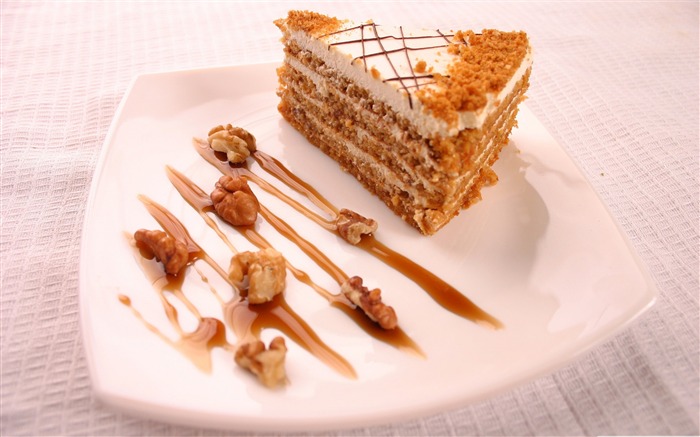 walnut cake-sweet foods Desktop Wallpaper Views:12583 Date:2011/12/25 14:20:46