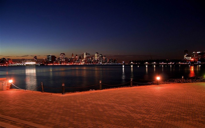 Una hermosa ciudad, el fondo de pantalla de fotografía de paisajes de la ciudad Vistas:9467