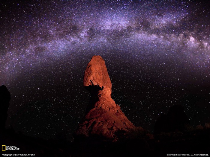 Fondo de pantalla de arches National Park-Landscape fotografía Vistas:8734