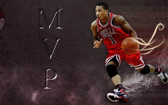 Derrick Rose-NBA2012バスケットボールデスクトップの壁紙の選択 ブラウズ:26587