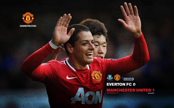 Everton 0 Manchester United 1 Views:10990 Date:2012/1/27 1:10:30