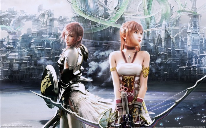 Papel de Parede Final Fantasy XIII-2 Game HD Visualizações:41630