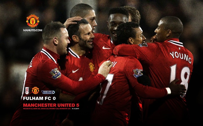 Fulham 0 Manchester United 5 Visualizações:12082