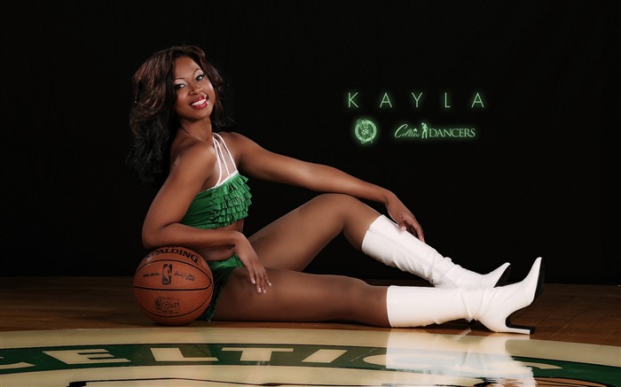 Kayla-Boston Celtics saison 2011-2012 le papier peint belle cheerleader Vues:9272