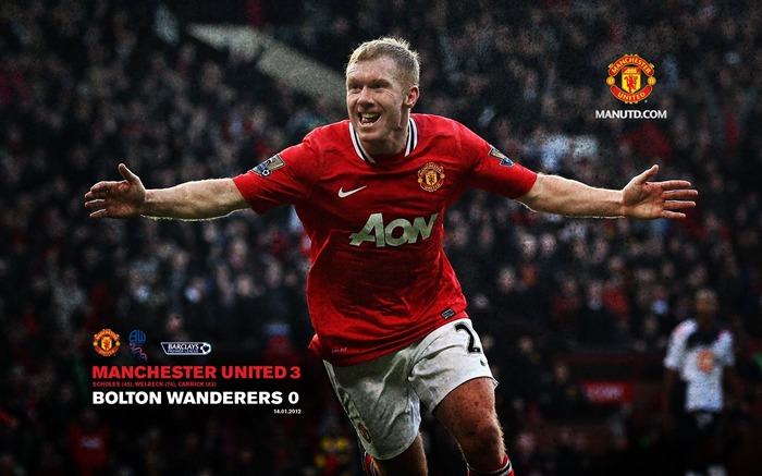 Premier League anglaise la saison 2011-2012 Manchester United wallpaper Vues:29948