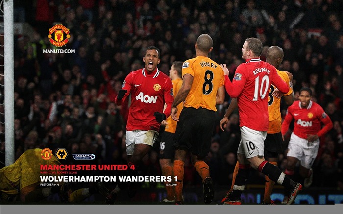 Wolves 1 Manchester United 4 Views:11470 Date:2012/1/27 1:05:33